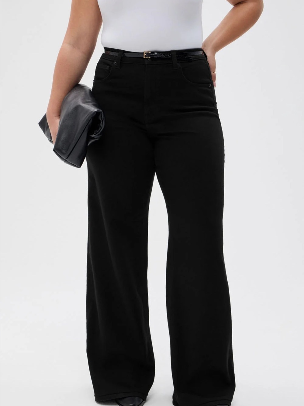 HIGH RISE WIDE LEG JEANS - Picture 8 of 15